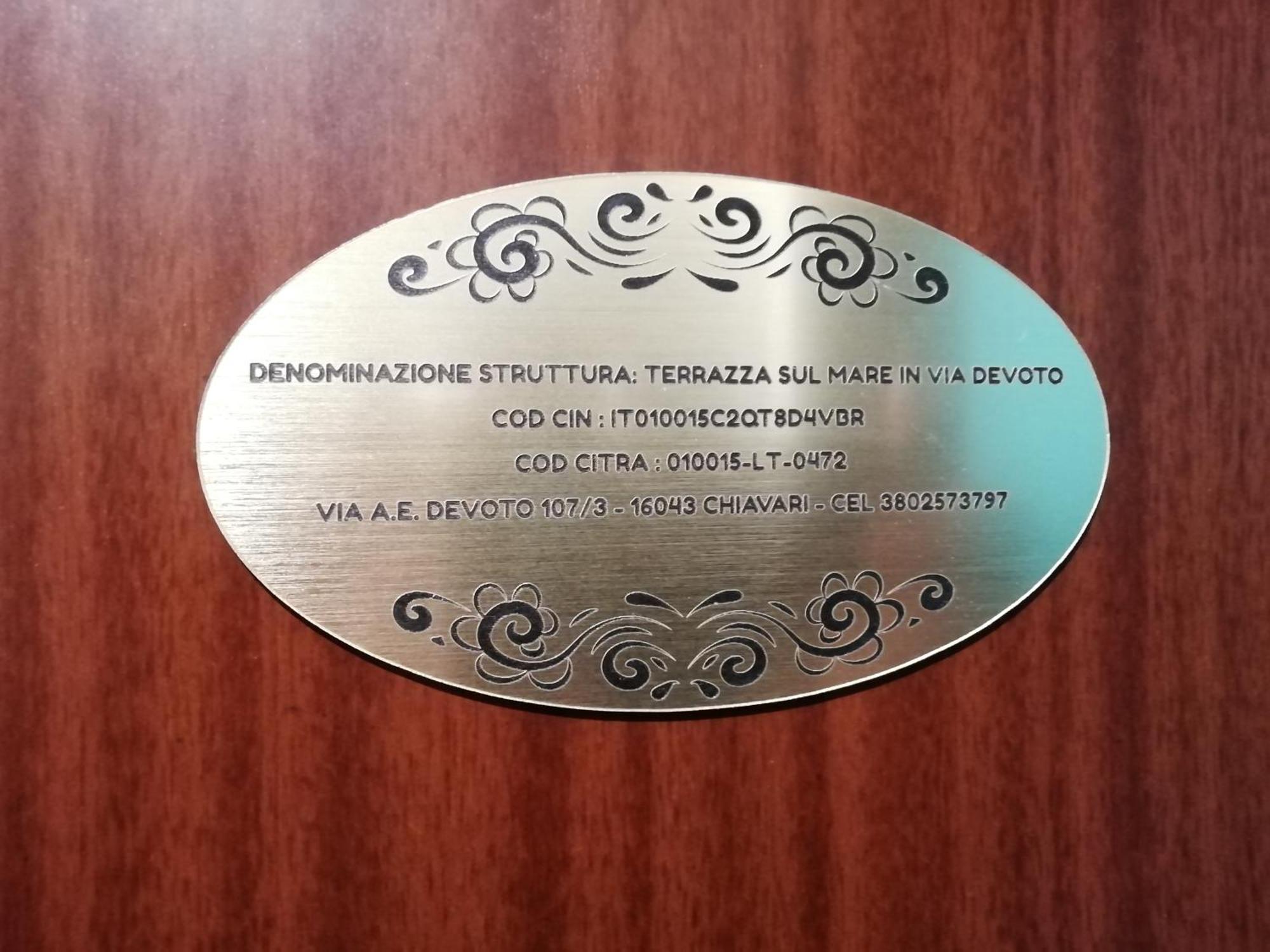 Terrazza Sul Mare In Via Devoto Apartman Chiavari Kültér fotó
